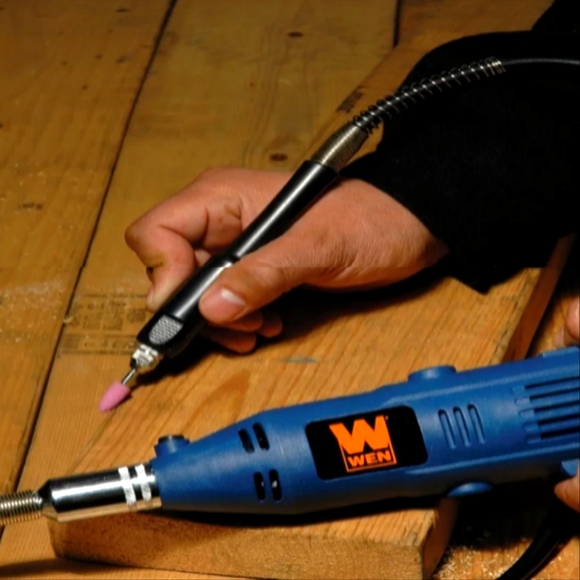 WEN Rotary Tool Kit with Flex Shaft and accessories - Picture 4 of 5